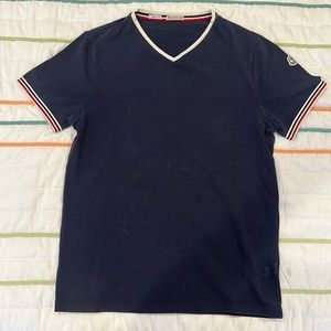 Navy Moncler Tshirt